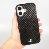 iPhone 17 Case Hülle - Carbomile Carbon Fiber (Kompatibel mit MagSafe)