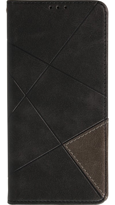 Coque iPhone 17 - Flip Géometrique - Noir