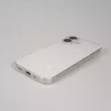 Coque iPhone 17 - Gel petit coeur transparent - Blanc