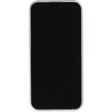 Coque iPhone 17 - Gel souple avec vitre de protection caméra MagSafe - Argent