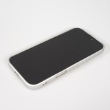 Coque iPhone 17 - Gel souple avec vitre de protection caméra MagSafe - Argent