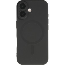 Coque iPhone 17 - Gel souple avec vitre de protection caméra MagSafe - Noir