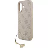 Coque iPhone 17 - Guess 4G charm protection élégante design raffiné accessoire tendance - Rose