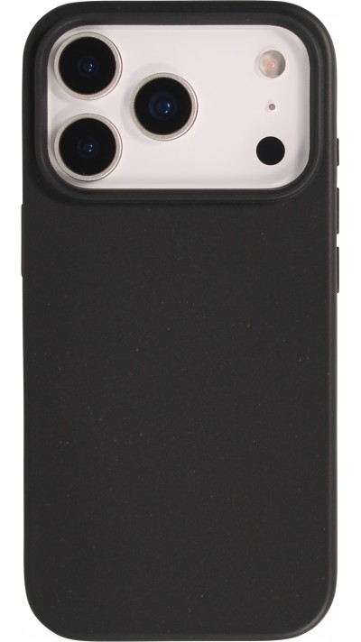 Coque iPhone 17 Pro - Bio Eco-Friendly biodégradable écologique nature - Noir