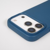 iPhone 17 Pro Case Hülle - Bio Eco-Friendly Vegan mit Handykette Necklace blau