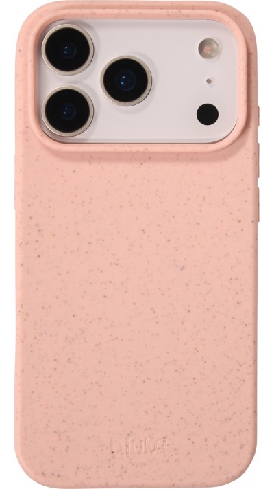 Coque iPhone 17 Pro - Bioka biodégradable et compostable Eco-Friendly - Rose