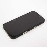 iPhone 17 Pro Case Hülle - Carbomile Schutzcase aus echtem Aramid Carbonfaser - Schwarz