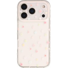 iPhone 17 Pro Case Hülle - Cute Stars aus Flexiblem Silikon Süsses Kawaii-Design mit Weichem Schutz - Transparent