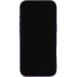 iPhone 17 Pro Max Case Hülle - Gummi weich mit Kameraschutzglas MagSafe - Violett