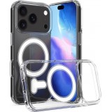 Coque iPhone 17 Pro - Gel transparent compatible MagSafe silicone TPU Super Clear