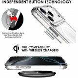 Coque iPhone 17 Pro - Gel transparent compatible MagSafe silicone TPU Super Clear
