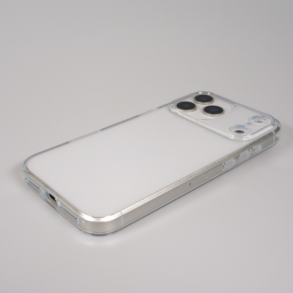iPhone 17 Pro Max Case Hülle - Gummi Transparent Silikon Gel Simple Super Clear flexibel
