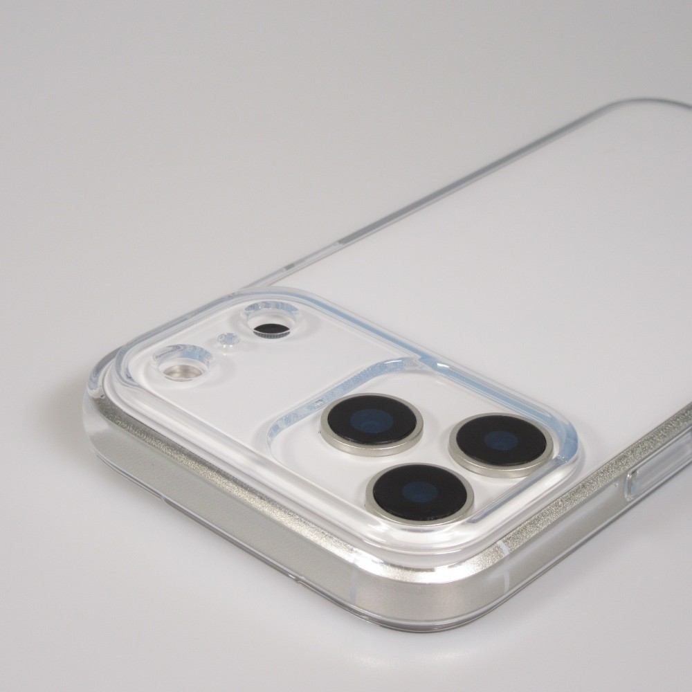 iPhone 17 Pro Max Case Hülle - Gummi Transparent Silikon Gel Simple Super Clear flexibel