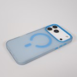 Coque iPhone 17 Pro Max - Jelly Color semi-transparent avec MagSafe - Bleu
