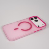 Coque iPhone 17 Pro Max - Jelly Color semi-transparent avec MagSafe - Rose
