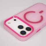 Coque iPhone 17 Pro Max - Jelly Color semi-transparent avec MagSafe - Rose