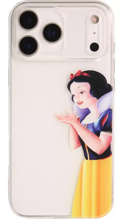 Coque iPhone 17 Pro Max - Gel cartoon Blanche neige