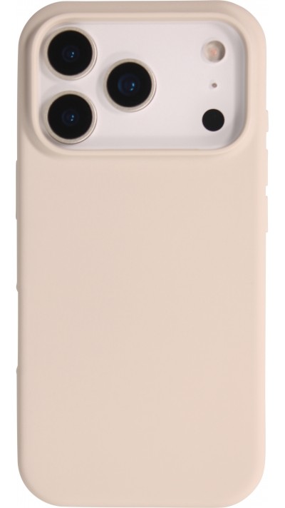 Coque iPhone 17 Pro Max - Soft touch - Beige