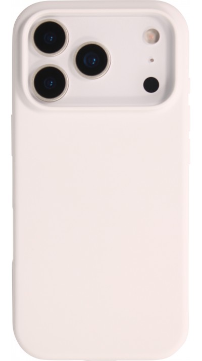 Coque iPhone 17 Pro - Soft Touch - Blanc