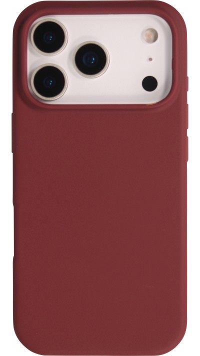 Coque iPhone 17 Pro Max - Soft Touch - Bordeaux