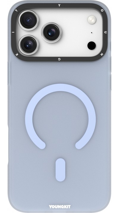 Coque iPhone 17 Pro Max - Youngkit Hidden Sand MagSafe - Bleu