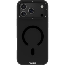 Coque iPhone 17 Pro Max - Youngkit Hidden Sand MagSafe - Noir
