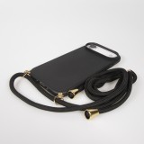 Coque iPhone Air - Bio Eco-Friendly nature avec cordon collier - Noir
