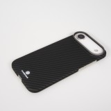 Coque iPhone Air - Carbomile case de protection en fibre de carbone aramide véritable - Noir