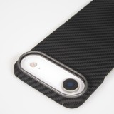 Coque iPhone Air - Carbomile case de protection en fibre de carbone aramide véritable - Noir