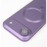 iPhone Air Case Hülle - Gummi weich mit Kameraschutzglas MagSafe - Violett