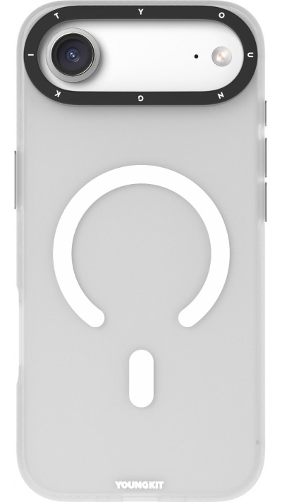 Coque iPhone Air - Youngkit Hidden Sand MagSafe - Blanc