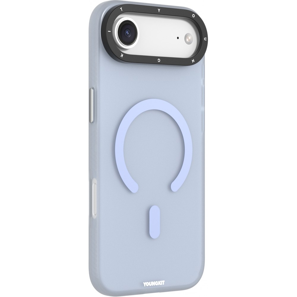Coque iPhone Air - Youngkit Hidden Sand MagSafe - Bleu