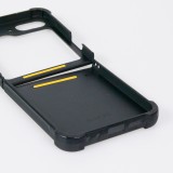 Coque personnalisée en silicone rigide noir - Galaxy Z Flip6