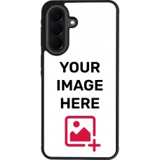 Personalisierte Hülle Silikon schwarz - Samsung Galaxy A37