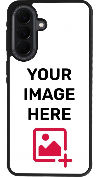  Personalisierte Hülle Silikon schwarz - Samsung Galaxy A37