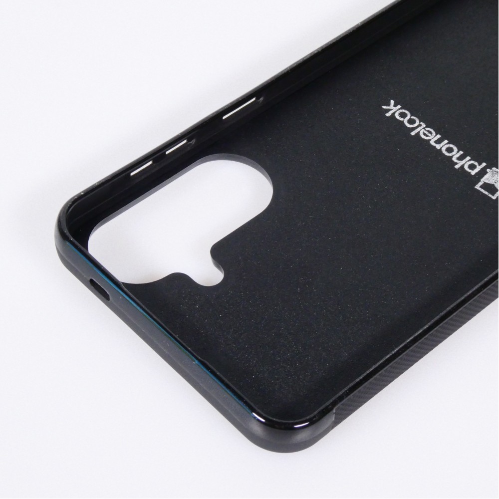 Personalisierte Hülle Silikon schwarz - Samsung Galaxy A57 5G