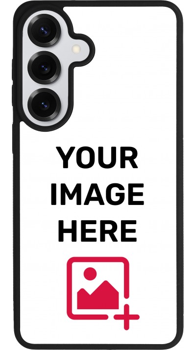 Coque personnalisée en silicone rigide noir - Samsung Galaxy S26+