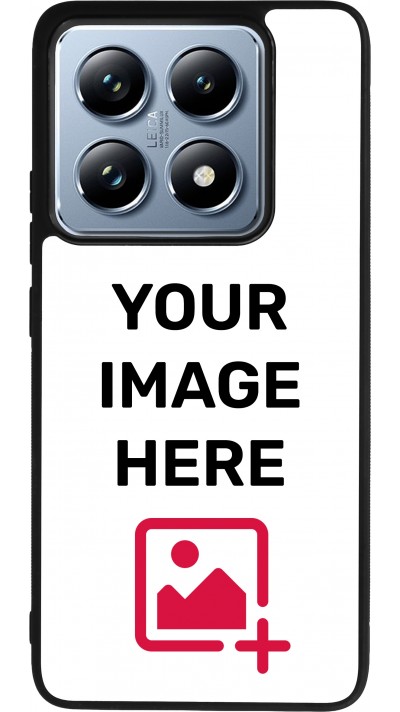 Custom Hülle Silikon schwarz - Xiaomi 14T Pro