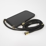 Coque Samsung Galaxy S26 - Bio Eco-Friendly nature avec cordon collier - Noir