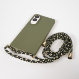 Coque Samsung Galaxy S26 Ultra - Bio Eco-Friendly nature avec cordon collier - Vert foncé