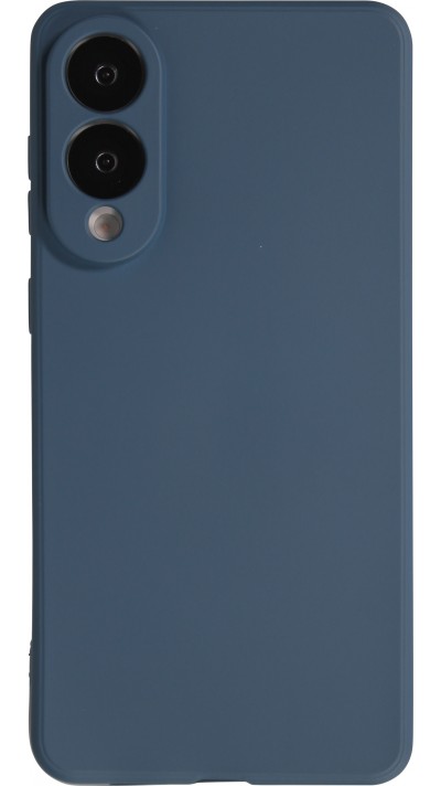 Samsung Galaxy S25 Edge Case Hülle - Silikon soft touch - Dunkelblau