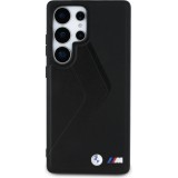Galaxy S25 Ultra Case Hülle - BMW Oversized Lederhülle mit MagSafe-Kompatibilität - Schwarz