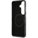 Coque Samsung Galaxy S26 - Guess 4G Script MagSafe Magnetic protection &eacute;l&eacute;gante - Noir