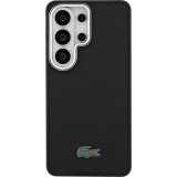 Galaxy S26 Ultra Case H&uuml;lle - Lacoste Petit Pique MagSafe Metall-Logo elegante und langlebige Schutzh&uuml;lle - Schwarz