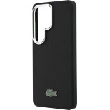Galaxy S26 Ultra Case H&uuml;lle - Lacoste Petit Pique MagSafe Metall-Logo elegante und langlebige Schutzh&uuml;lle - Schwarz