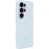 Galaxy S26 Ultra Case Hülle - Silicone Magnet Case leichter und dauerhafter Schutz - Hellblau
