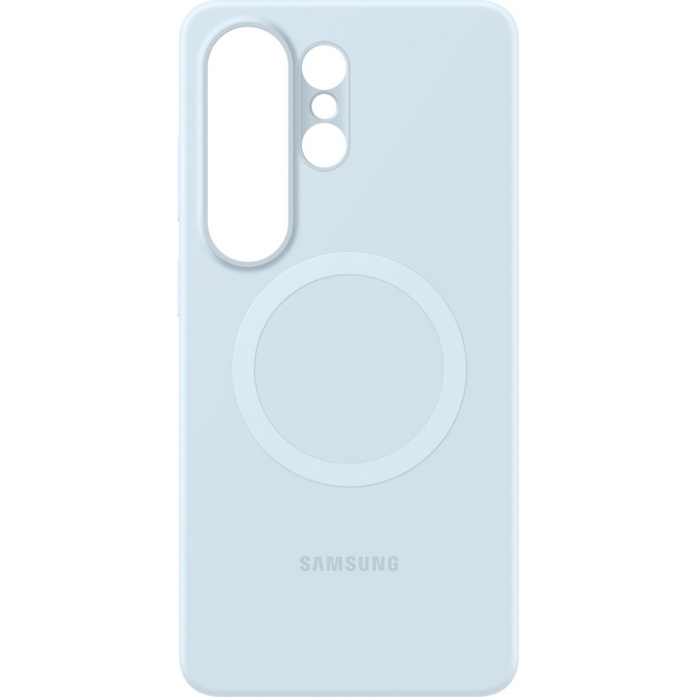 Galaxy S26 Ultra Case Hülle - Silicone Magnet Case leichter und dauerhafter Schutz - Hellblau