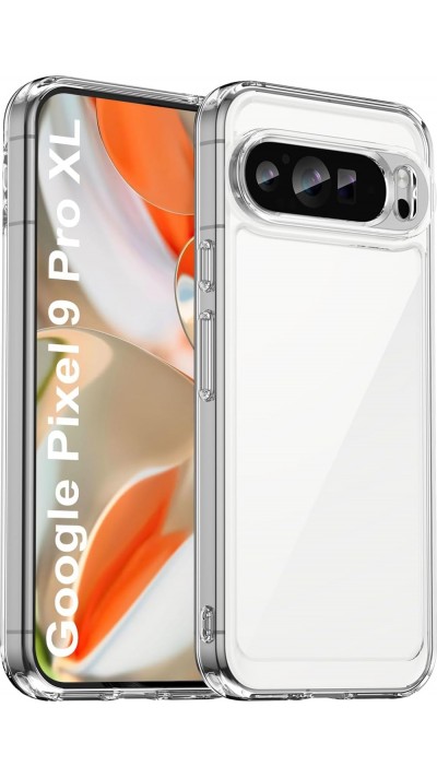 Coque Samsung Google Pixel 9 Pro XL - Gel transparent silicone flexible - Transparent