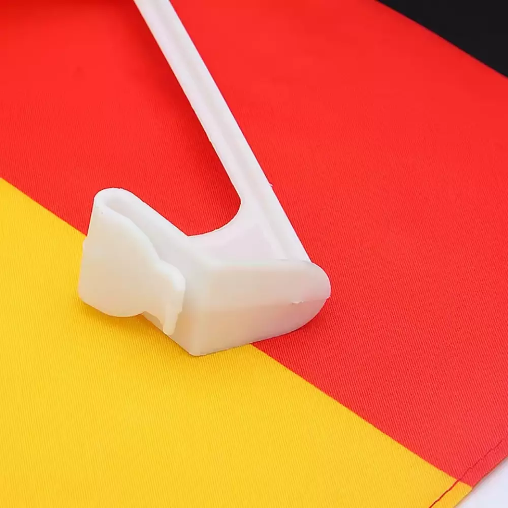Drapeau Brésil avec clip pour vitre de voiture accessoire supporter