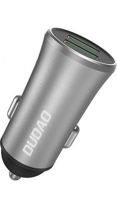 Dudao R6S 3.4A Smart Auto-Ladeger&auml;t 2x USB - Silber